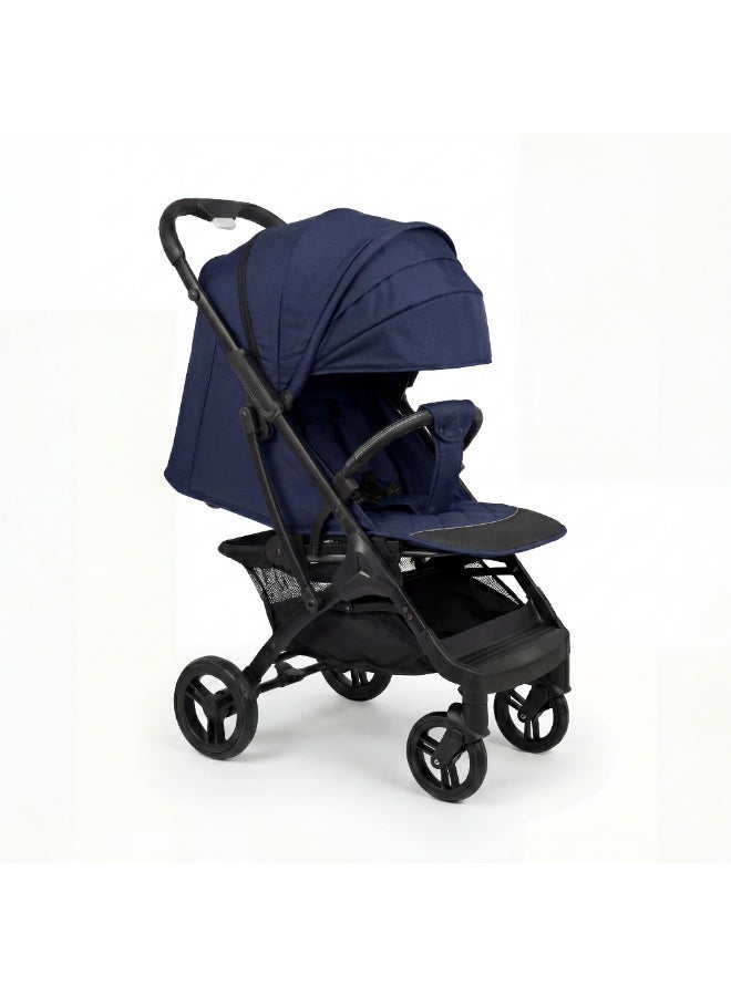 Nobumi Ultra-Lightweight Aluminum Premium Baby Stroller – All-Wheel Independent Suspension, 360° Swivel Rubber Tires, & Integrated Travel Trolley System - Image 1